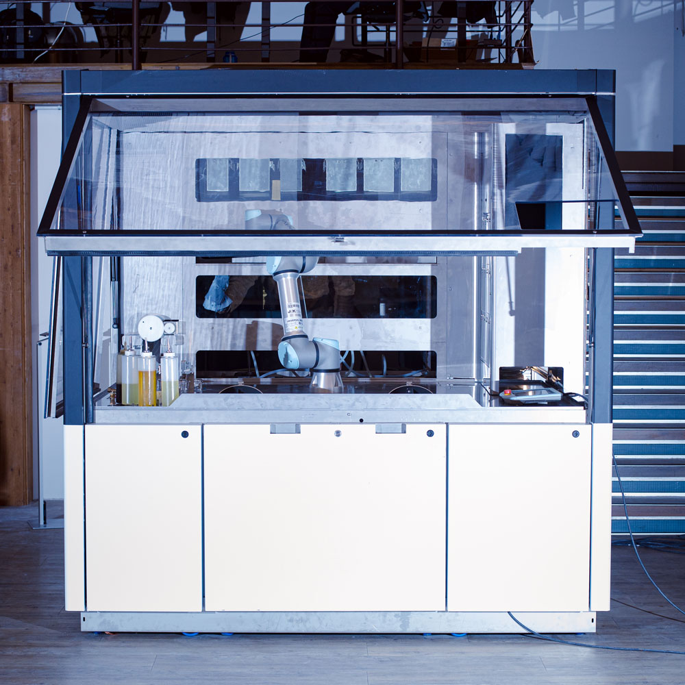 Konstruktion und Projektentwicklung der Roboterküche DaVinci Kitchen GmbH